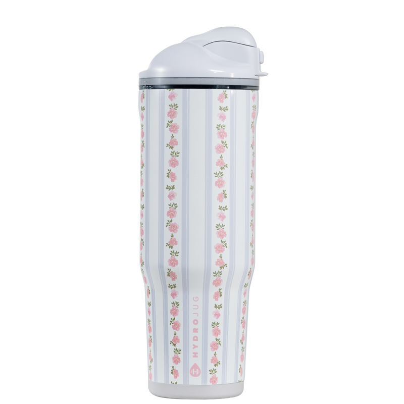 Ease2o 32oz | Compact Water Bottle with Straw &amp; Chug Spout – Primrose